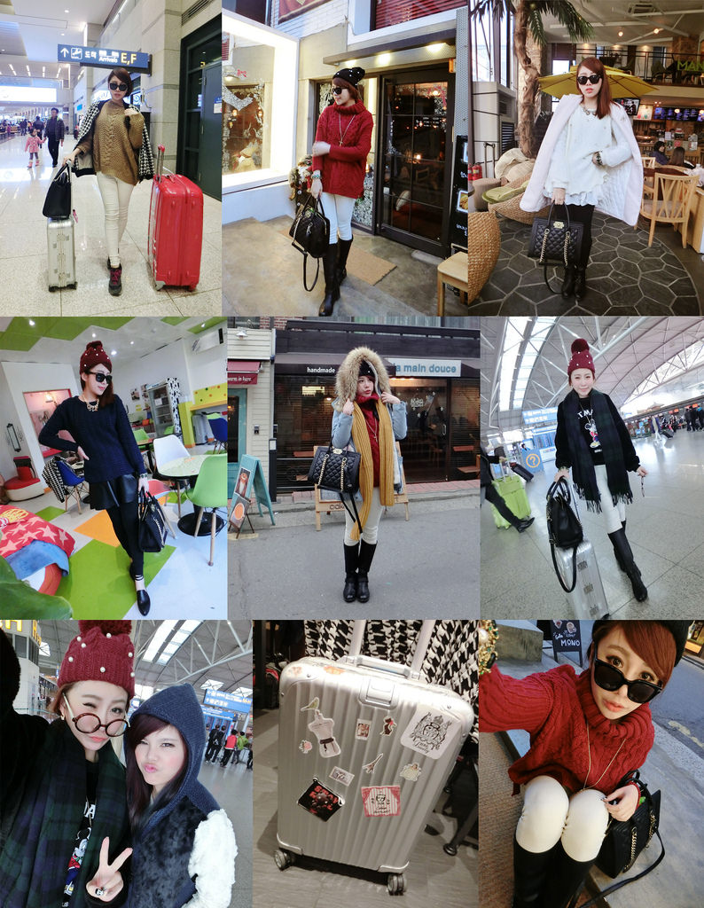 【穿搭】韓國五天daily outfit小日記 ♥  零度下的保暖穿搭分享