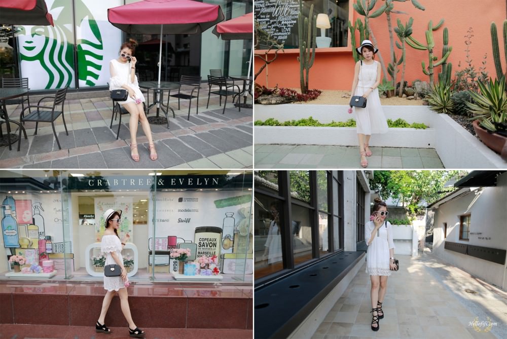 【穿搭】夏日清新白色系好感女孩 ❤ HARU’s fashion