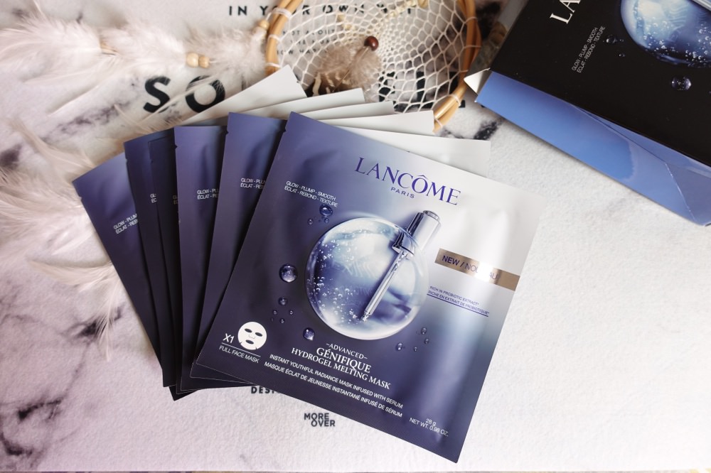 【保養】內心的小惶恐蘭蔻幫我解決 ♥ Lancôme愈敷愈薄小黑瓶面膜/小黑瓶/小黑安瓶